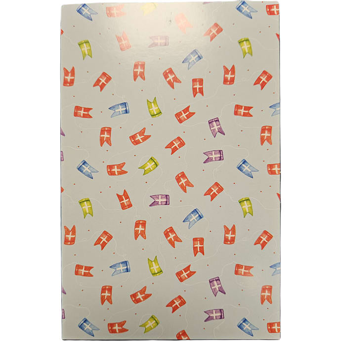 Salling kort med kuvert - flag