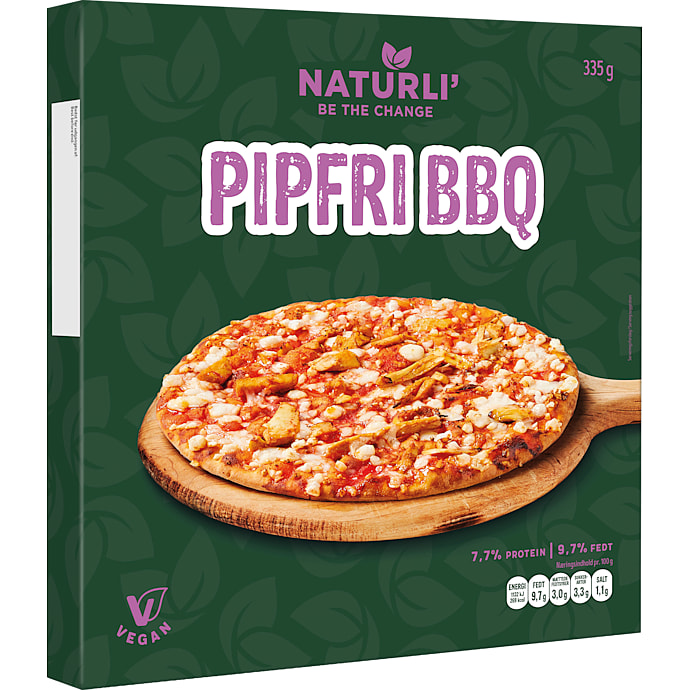 Naturli Pipfri BBQ Pizza