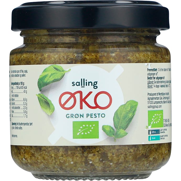 Basilikumpesto øko