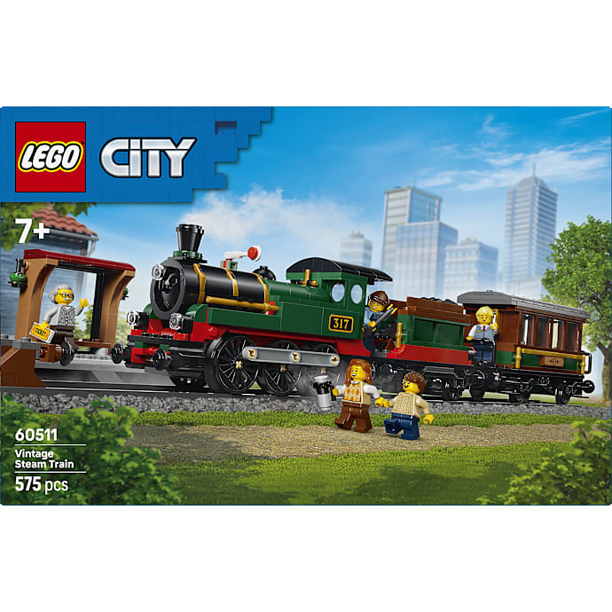 LEGO City Vintage damptog 60511