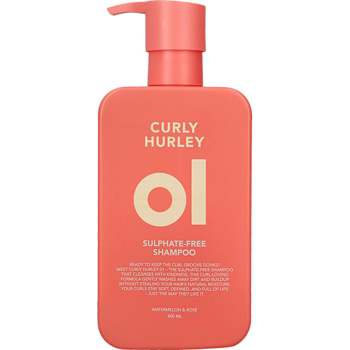 Curly Hurley Shampoo krøllet hår