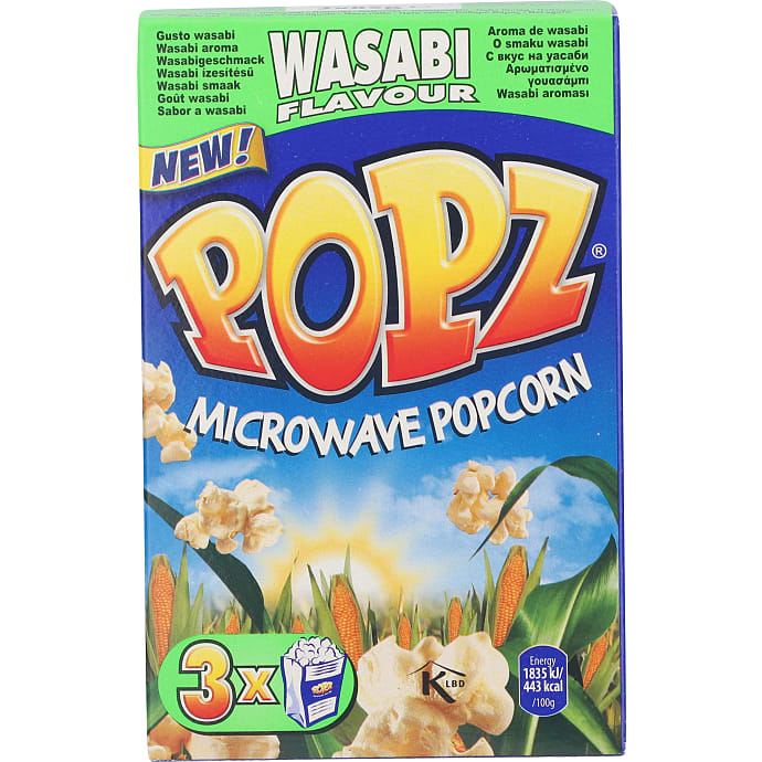 Popcorn m. wasabismag