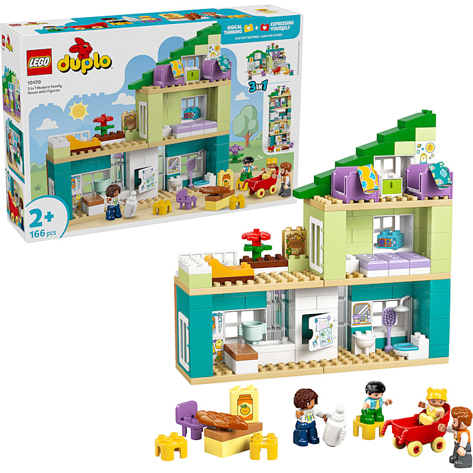 LEGO DUPLO Moderne familiehus 10470
