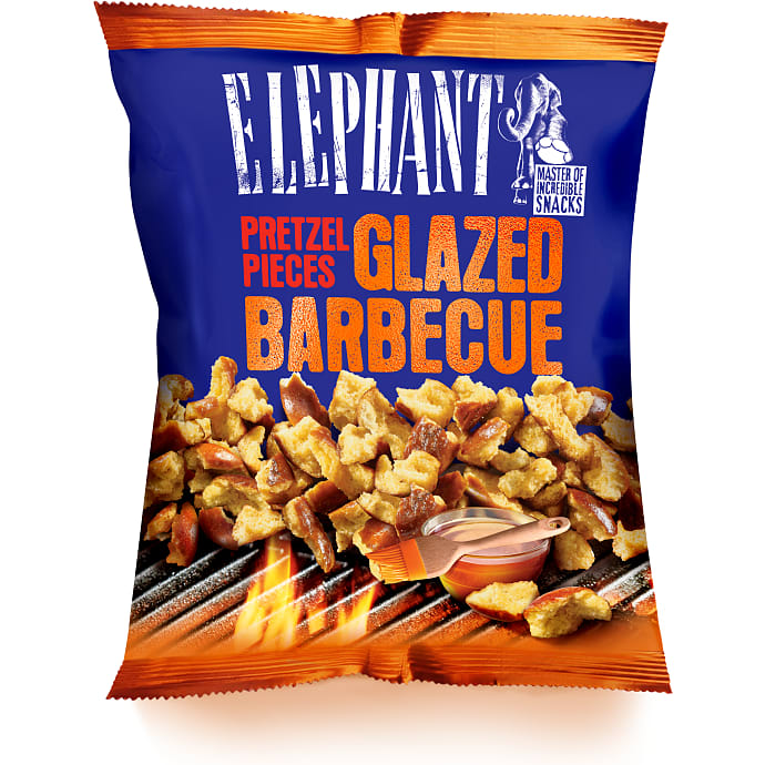 Elephant Saltkringler m. Barbecue 125 g