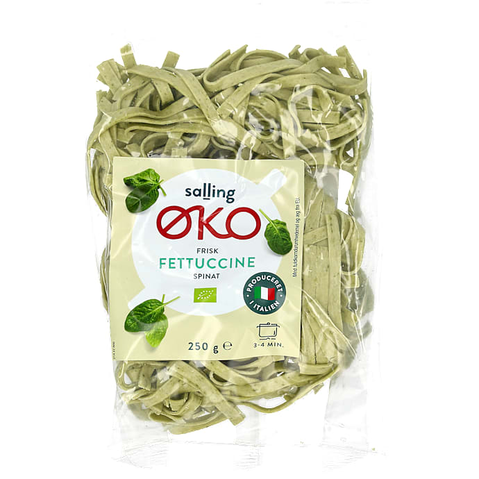 Salling Fettuccine Spinat Øko