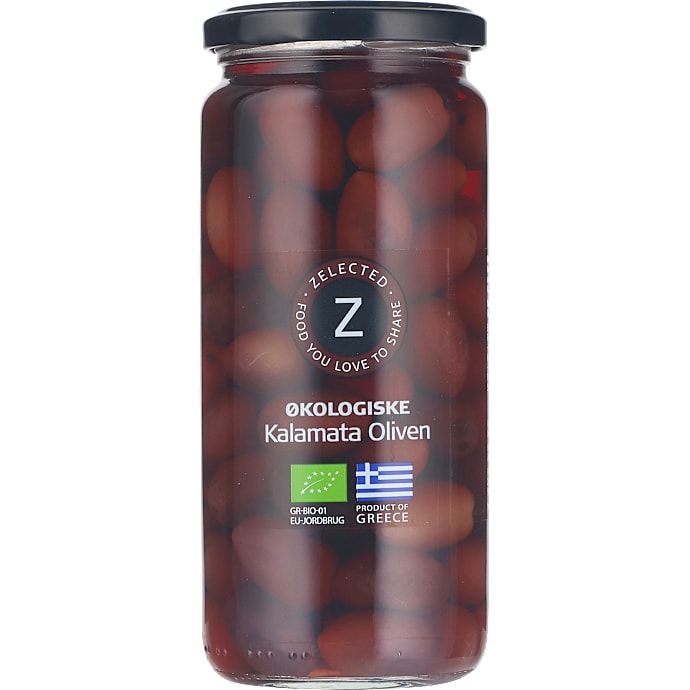 Zelected Kalamata oliven øko
