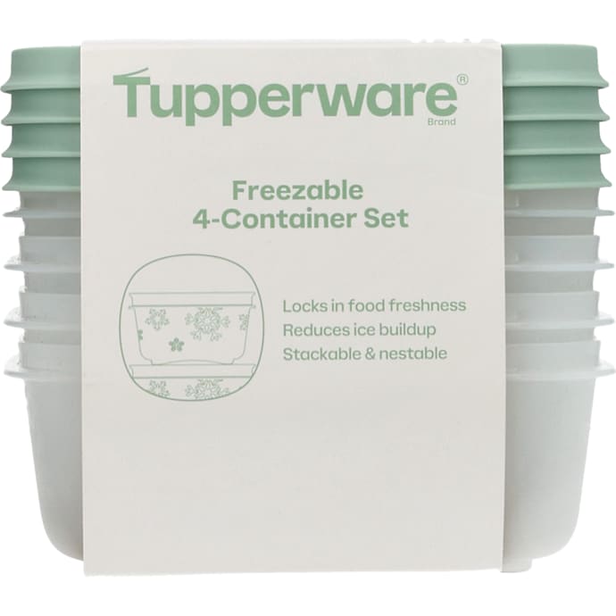 Tupperware 450 ml - 4-pak