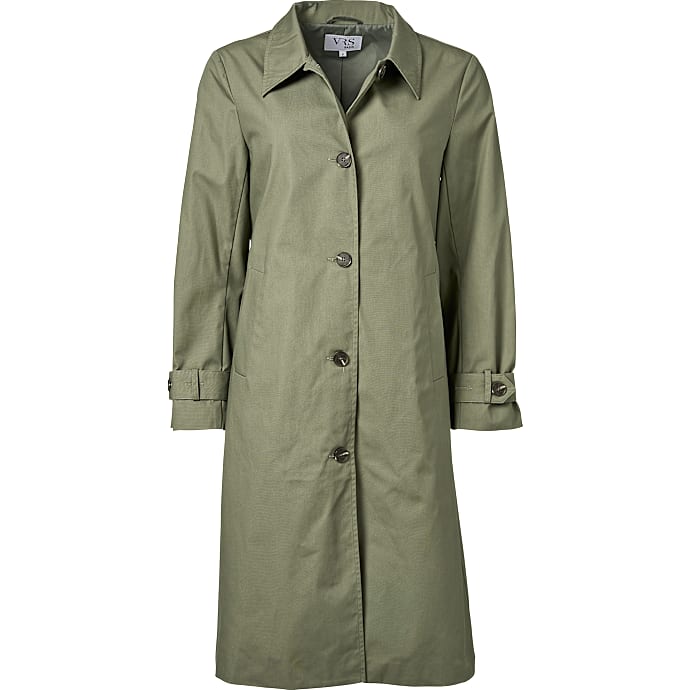 VRS Dame Trenchcoat Oliven