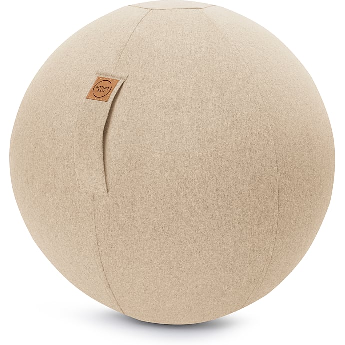 SittingBall Siddebold i filt beige