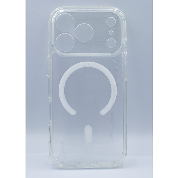 iPhone 17 Pro MagSafe cover silikone - transparent