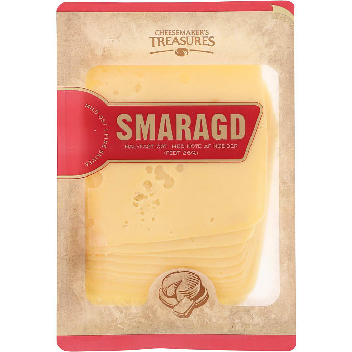 Cheesemaker's Treasures Fast ost i skiver 26% 180 g