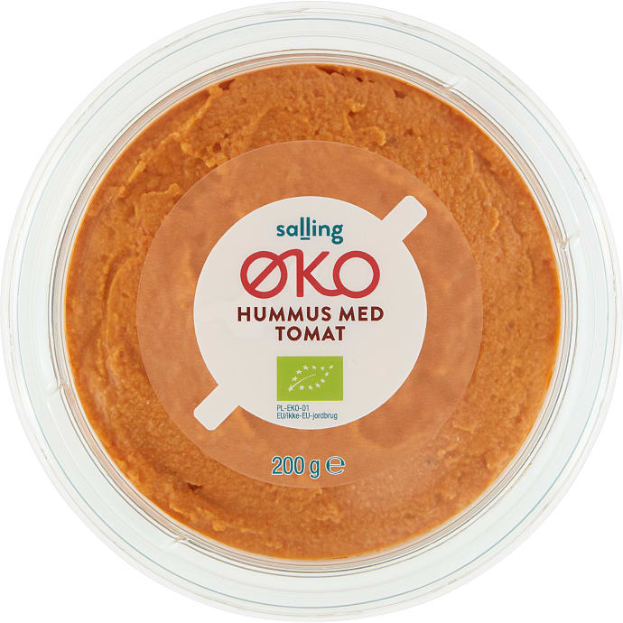 Salling ØKO Hummus m. tomat