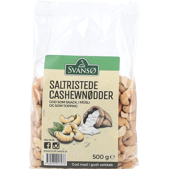 Cashewnødder m. salt