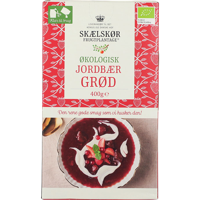 Jordbærgrød øko
