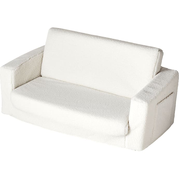 Molly Børnefoldesofa Hvid Plys
