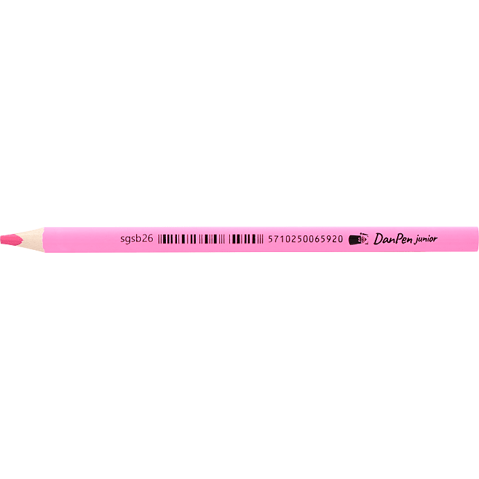 Danpen Junior Jumbo Farveblyant Pink