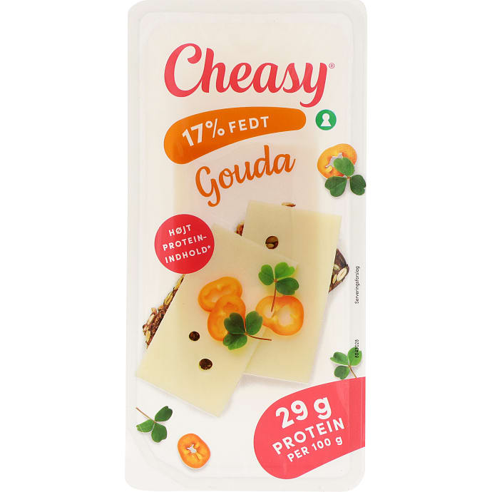 Gouda i skiver 17% fedt