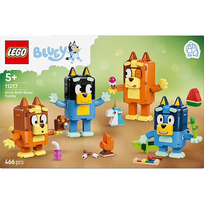 LEGO Bluey Klodsbygget Bluey-familie 11217