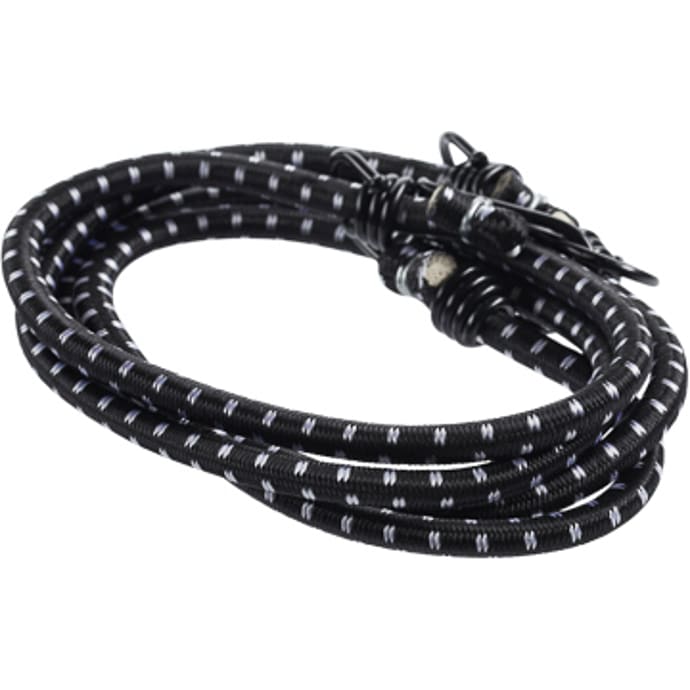 Bagageremme sæt med 2 stk.90 cm - sort 90 cm