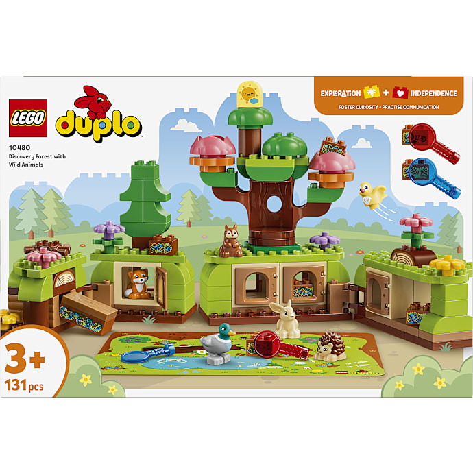 LEGO DUPLO Oplevelsesskov med vilde dyr 10480