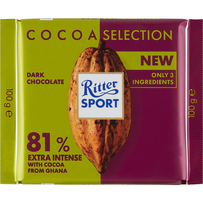 Mørk chokolade 81%