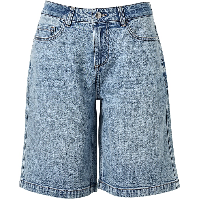 VRS Dame Denim Shorts Wide Fit Lyseblå