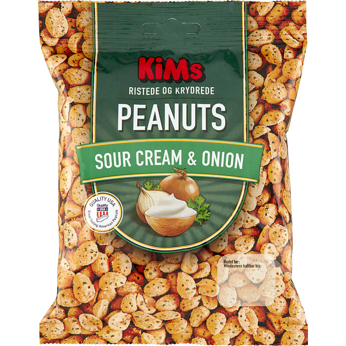 KiMs Ristede peanuts Sour Cream & Onion