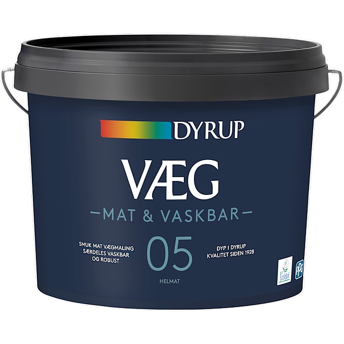 Dyrup Vægmaling Mat & Vaskbar 05 Hvid