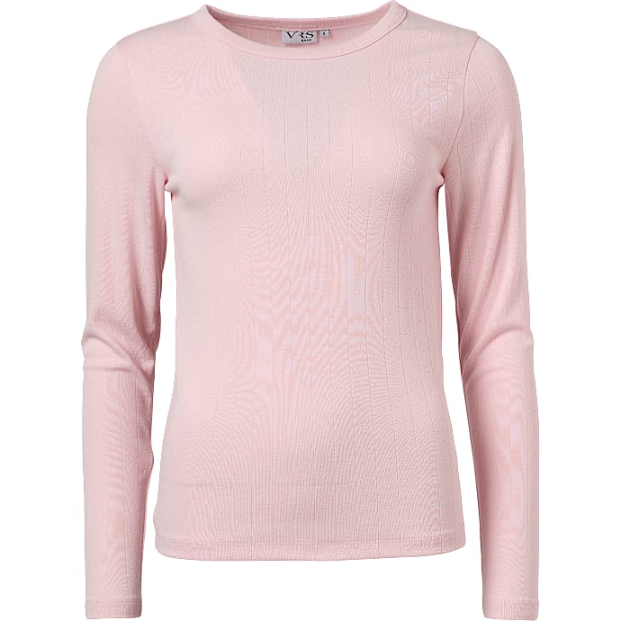VRS Woman Basic Pointelle Top 2XL lyserød