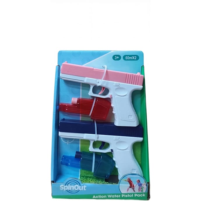 SpinOut Vandpistol Assorteret