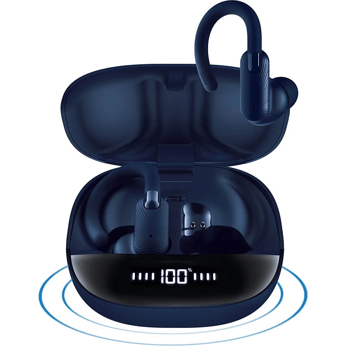 MIXX Sports Charge 2 In-Ear Høretelefoner Mørkeblå