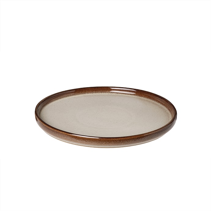 Søholm Sonja frokosttallerken - brun (Ø: 21 cm)
