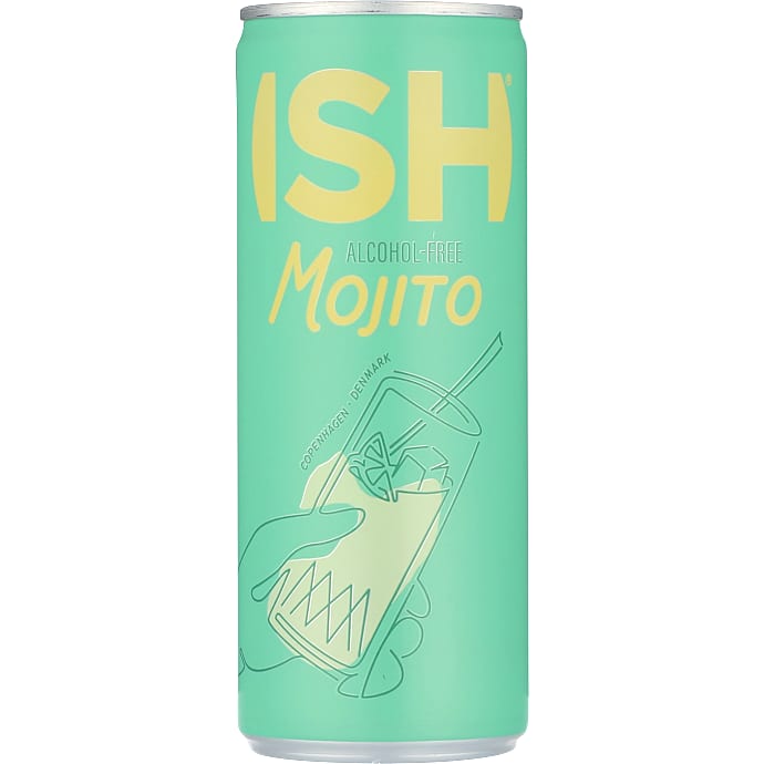 ISH Cocktail Lime og Mynte Alkoholfri 250 ml