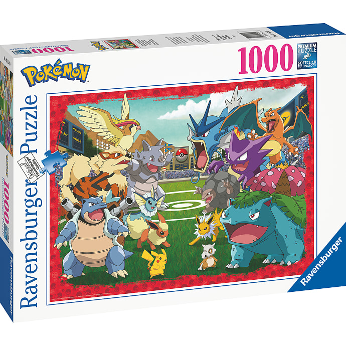 Ravensburger Pokémon Showdown Puslespil 1000 brikker