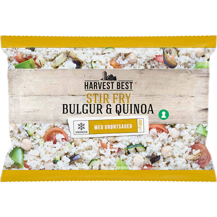 Harvest Best Stir Fry med Bulgur, Quinoa og Grøntsager 400 g