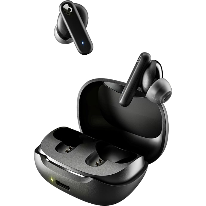 SkullCandy Smokin trådløse in-ear høretelefoner - sort