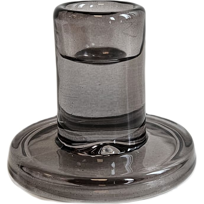 Lysestage H:6 cm grå