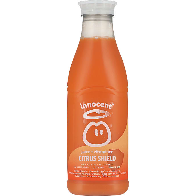 Juice m. citrus, gulerod og ingefær