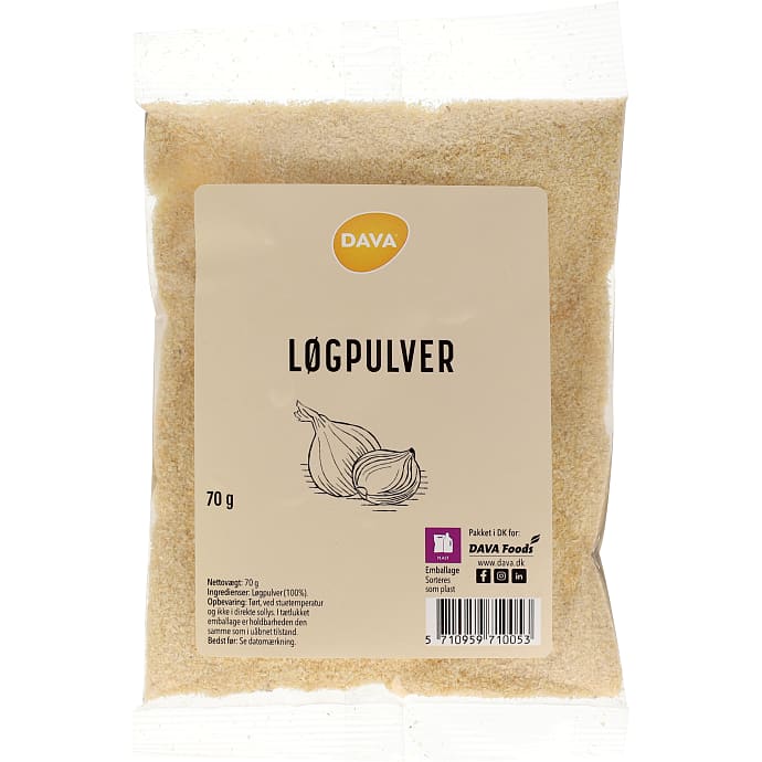 Løgpulver