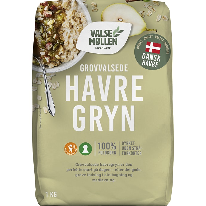 Valsemøllen Grovvalsede havregryn