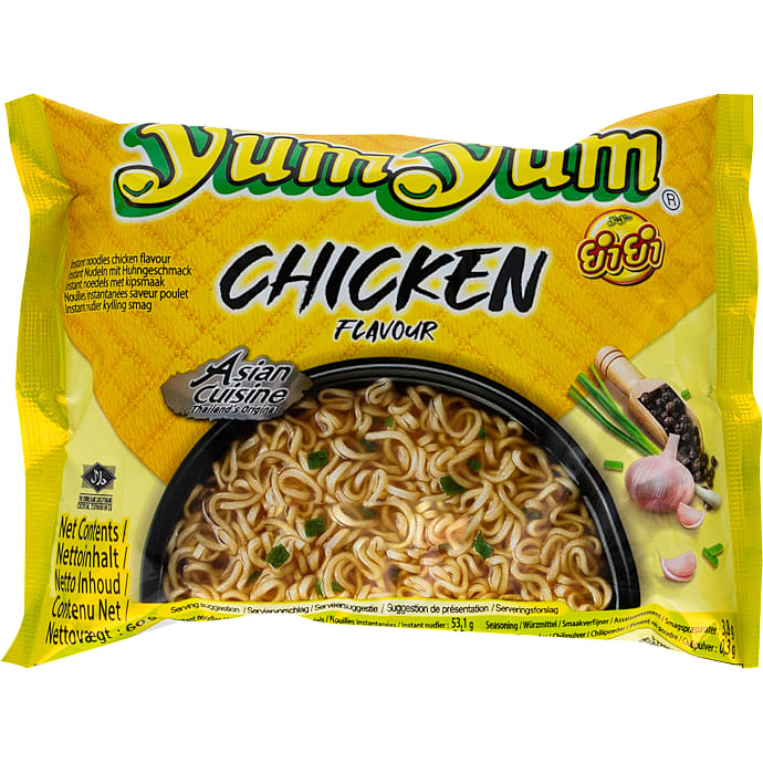 Yum Yum Instant Nudler Kylling 60 g