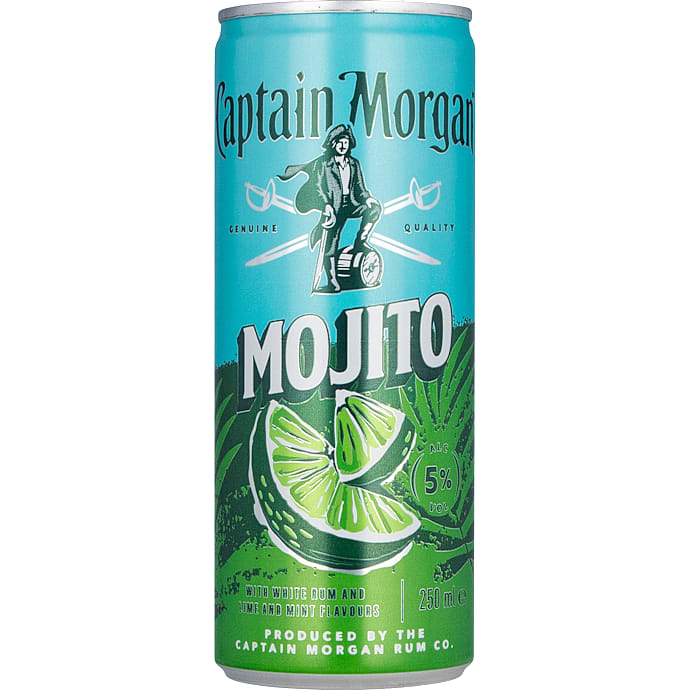 Captain Morgan Cocktail Rom, Lime og Mynte