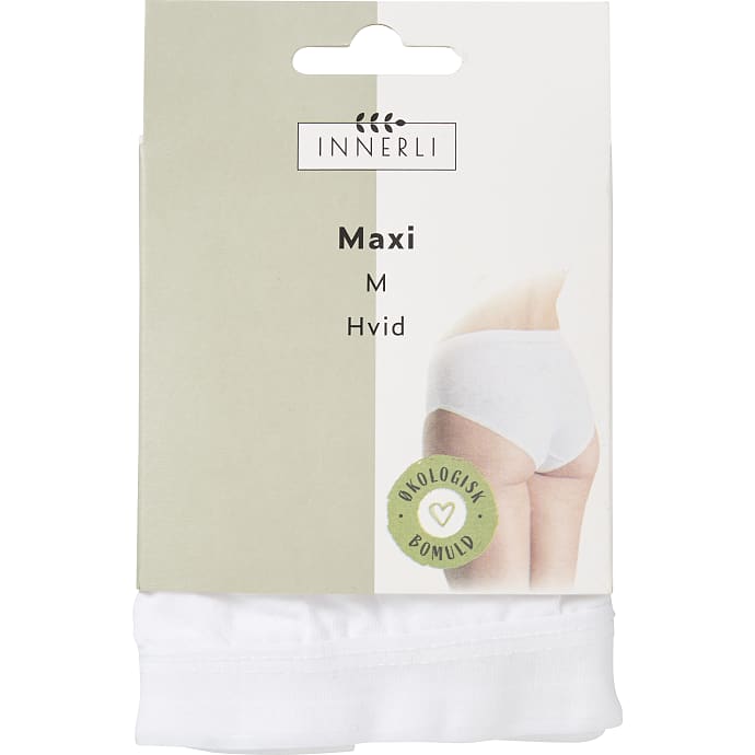 Dame maxi trusse hvid M