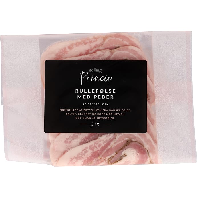 Salling Princip Rullepølse i Skiver med Peber