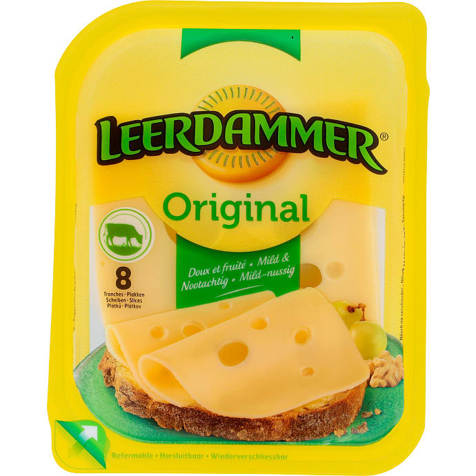 Leerdammer ost i skiver mild 45+