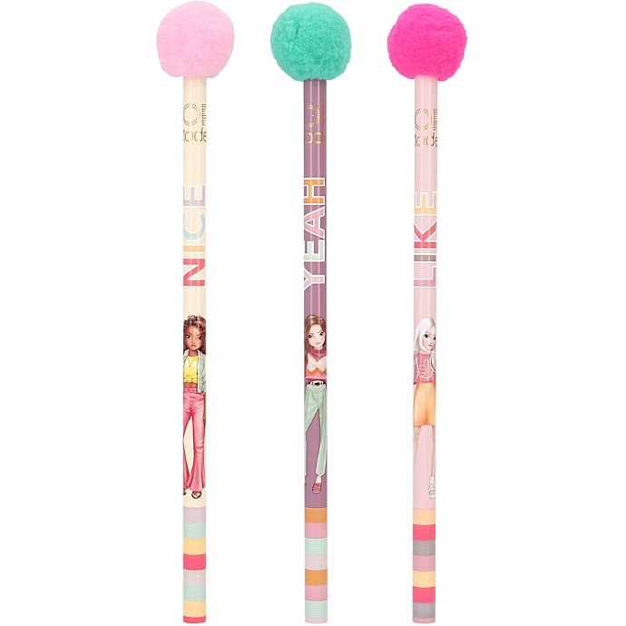 TOPModel PomPom Blyant Assorteret