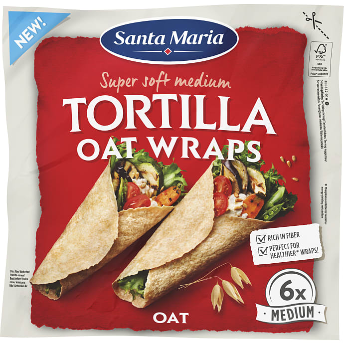 Havretortillas