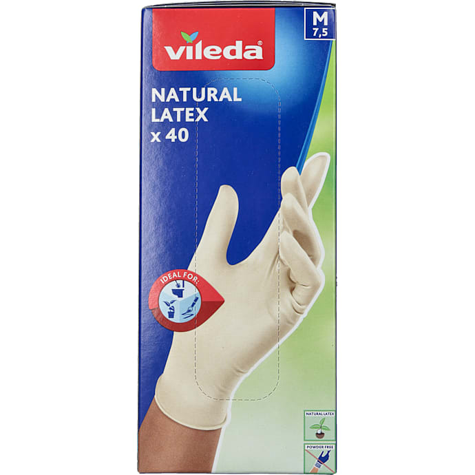 Vileda Engangshandsker latex uden talkum