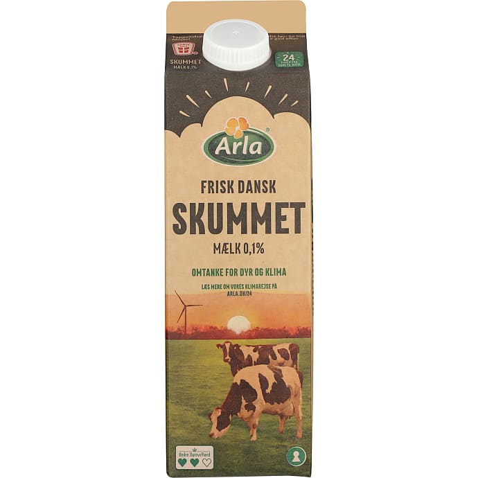 Skummetmælk 0,1% fedt