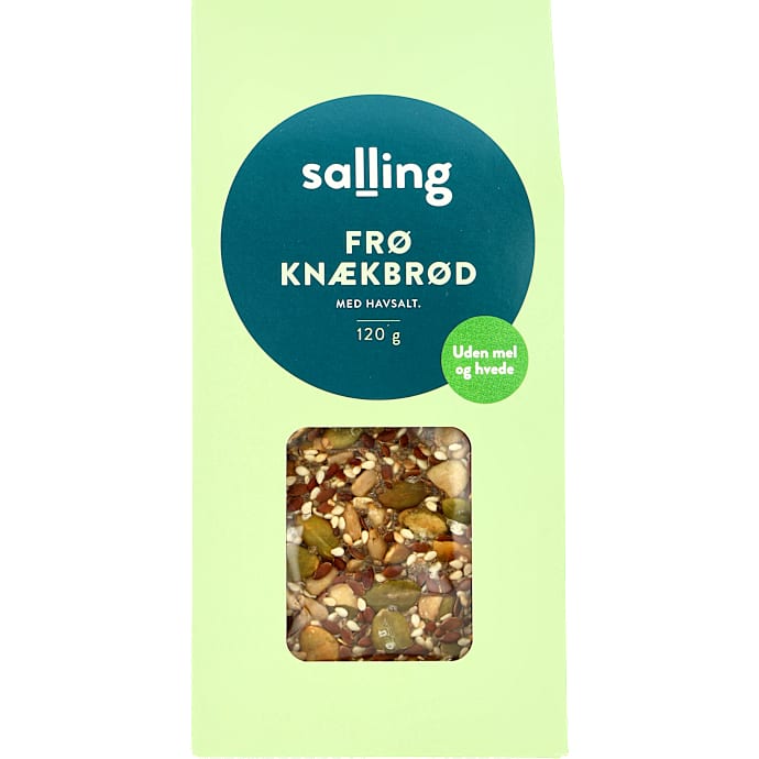 Frøknækbrød m. havsalt